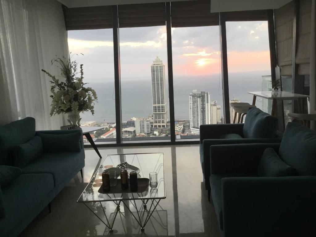 Posezení v ubytování Altair Luxury Colombo by Miracle