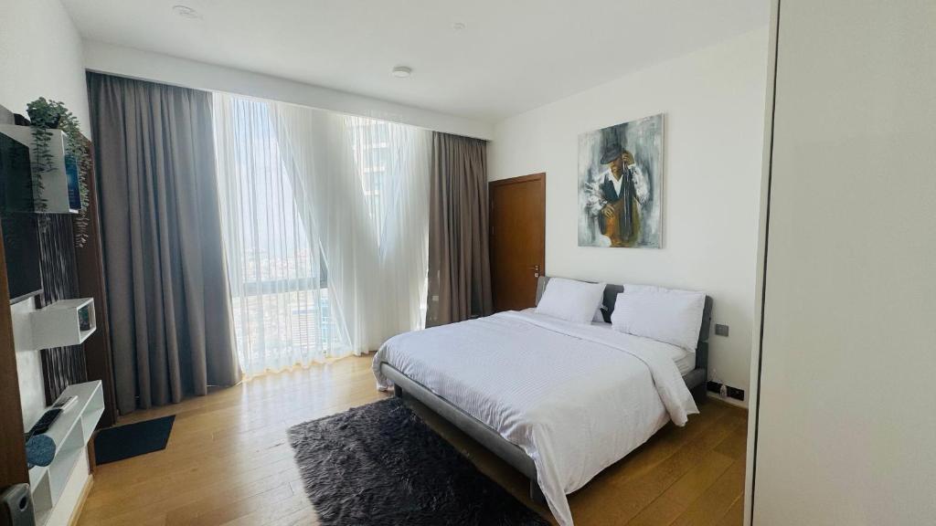 Postel nebo postele na pokoji v ubytování Altair Luxury Colombo by Miracle