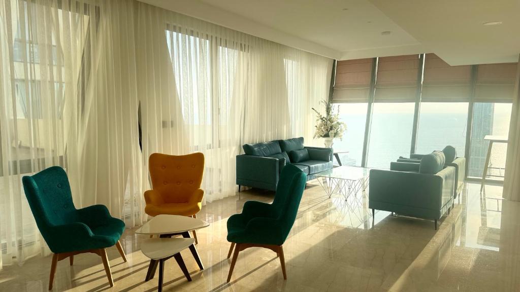 Posezení v ubytování Altair Luxury Colombo by Miracle