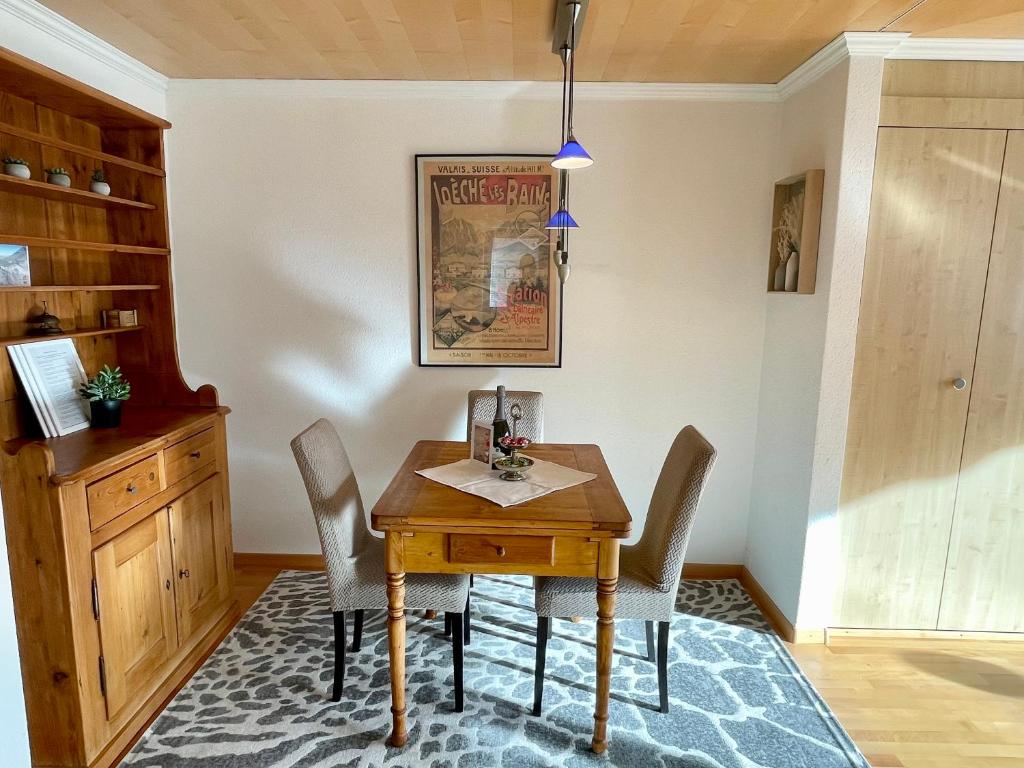Fotografie z fotogalerie ubytování Sunny-Nest, Garden Apartment v destinaci Leukerbad