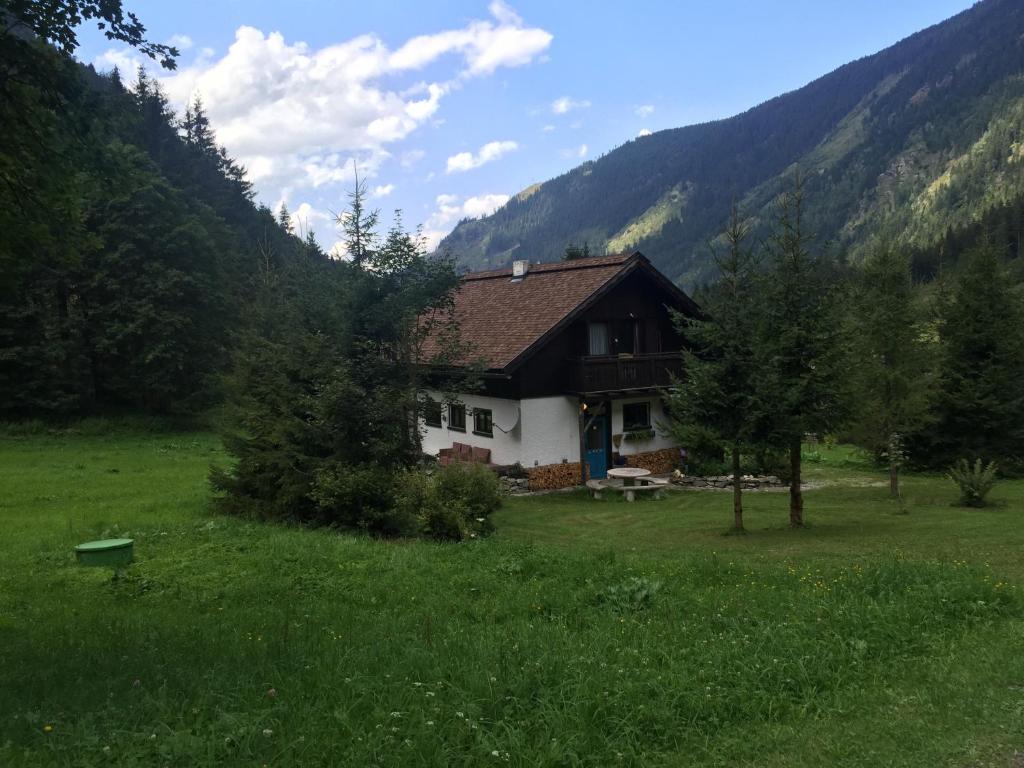 Przyroda w pobliżu tego domu w stylu alpejskim