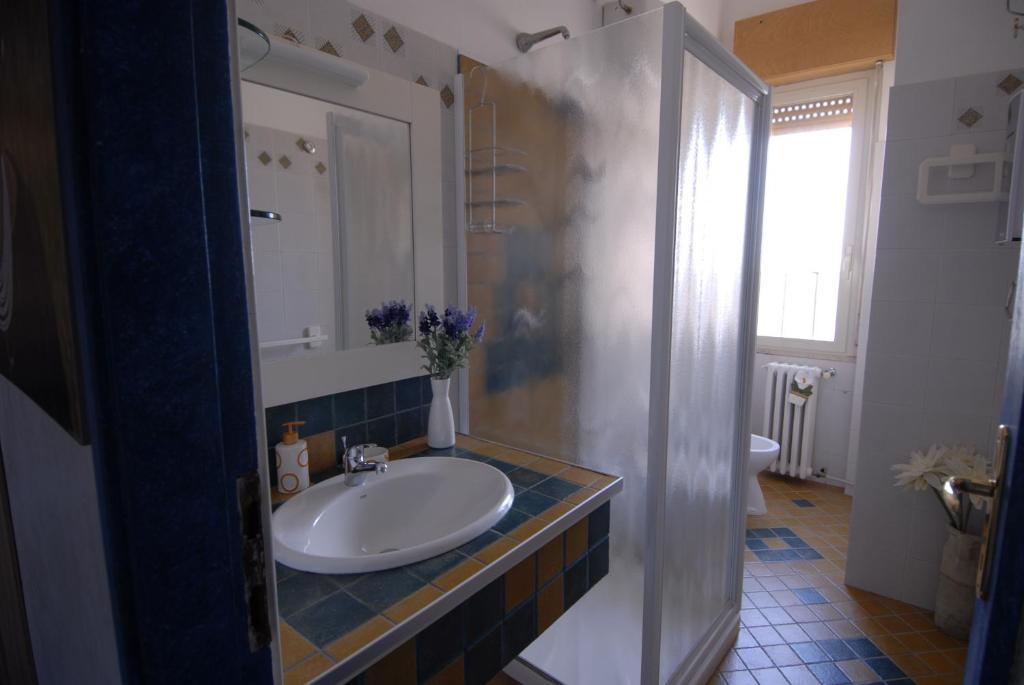 Koupelna v ubytování Nughe 'e' Oro Guesthouse