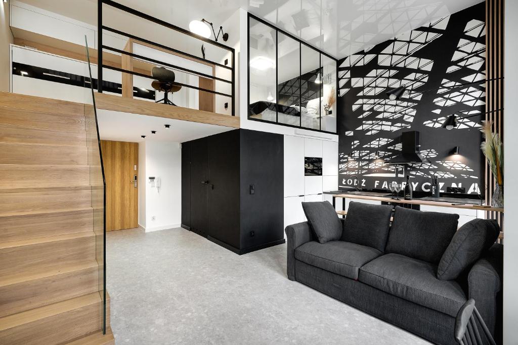 Posedenie v ubytovaní Loft Piotrkowska 37