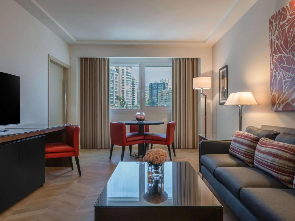 Posezení v ubytování Mövenpick Hotel Beirut