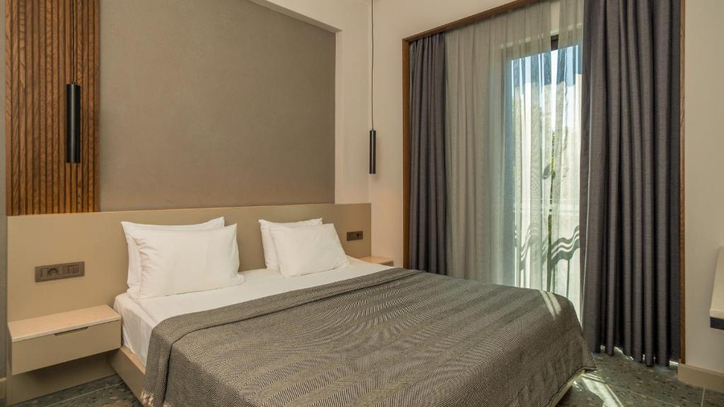 Postel nebo postele na pokoji v ubytování Jiva Beach Resort - Ultra All Inclusive