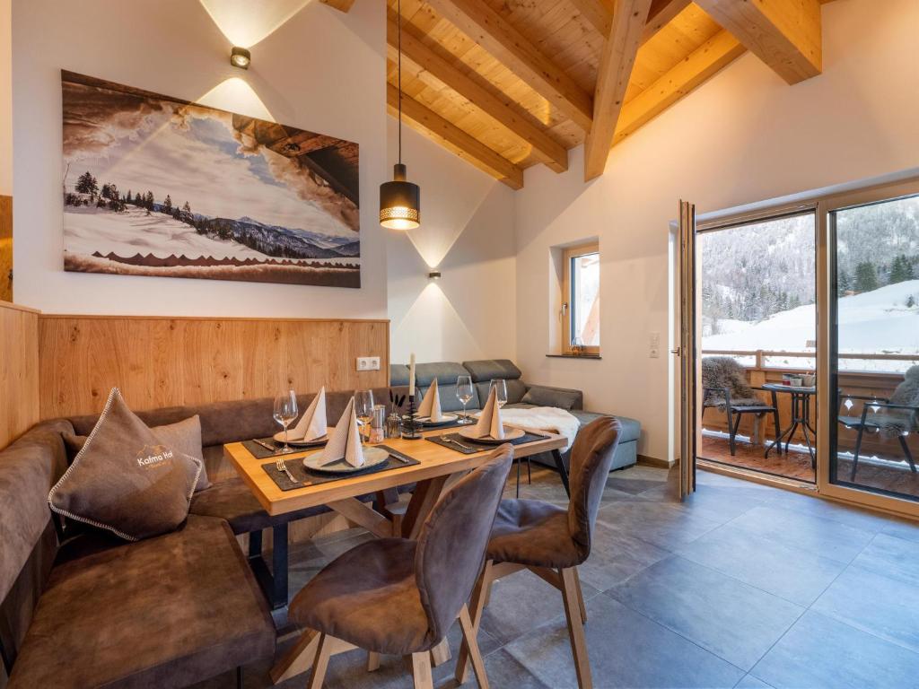 Posezení v ubytování Appartements Kafmahof