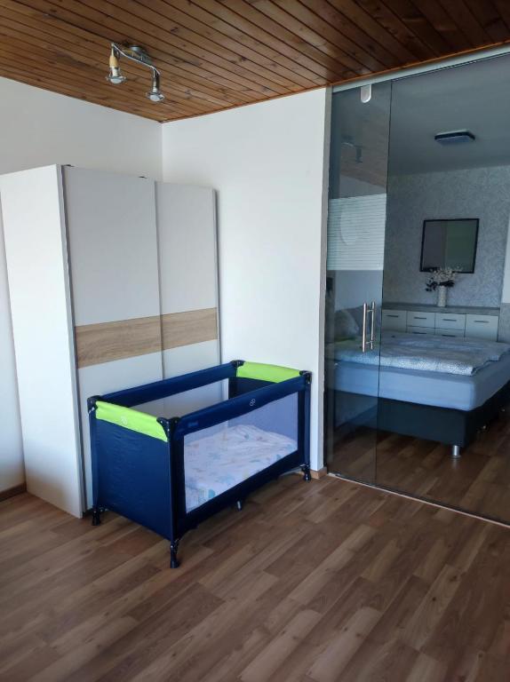 Postel nebo postele na pokoji v ubytování Apartment Renata Irdning Pichlarn
