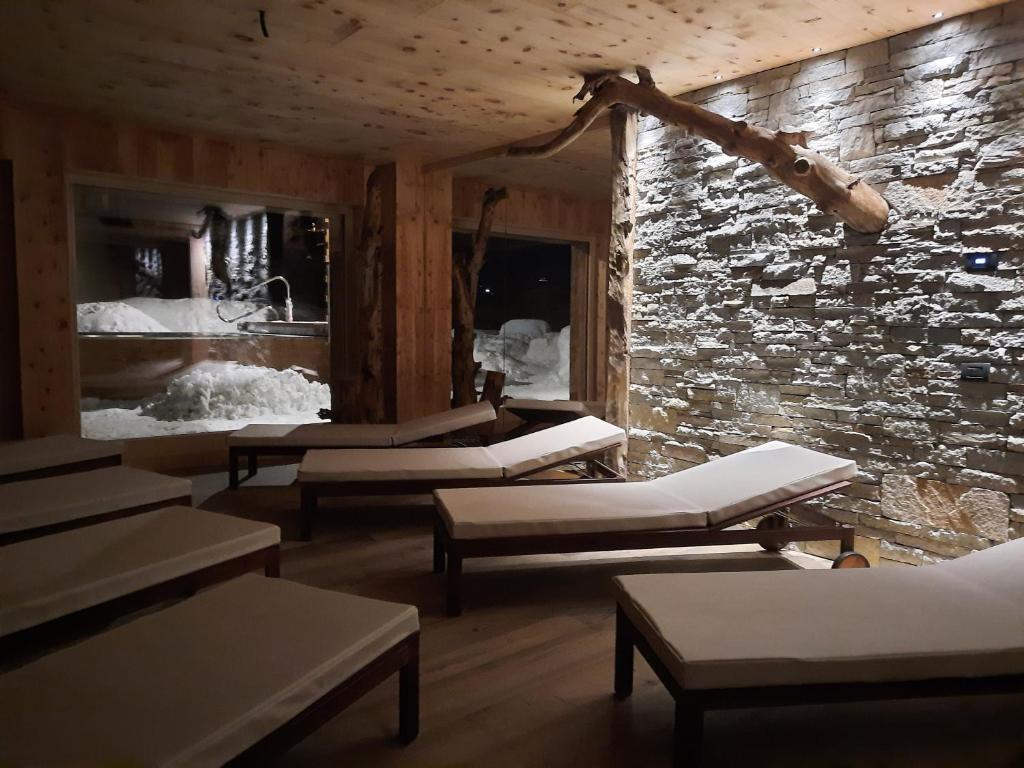 Lázně a/nebo wellness v ubytování Hotel del Bosco