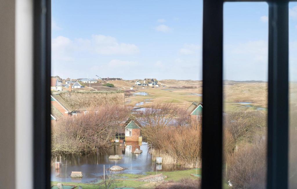 a view of a river from a window at 2 Bedroom Stunning Apartment In Fan in Fanø