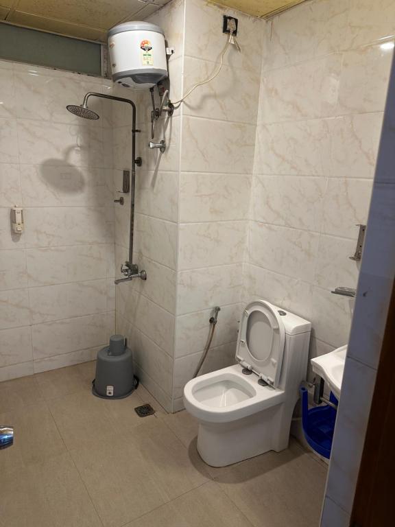 Koupelna v ubytování Gulnaar Inn
