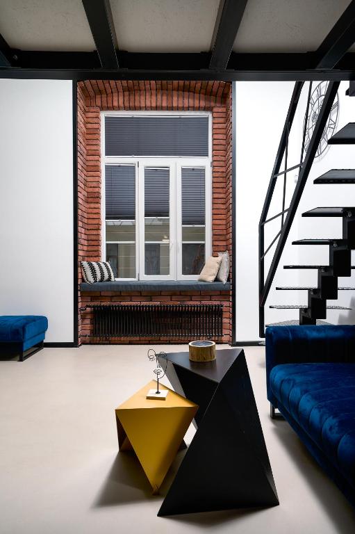 Posedenie v ubytovaní Loft Piotrkowska 37