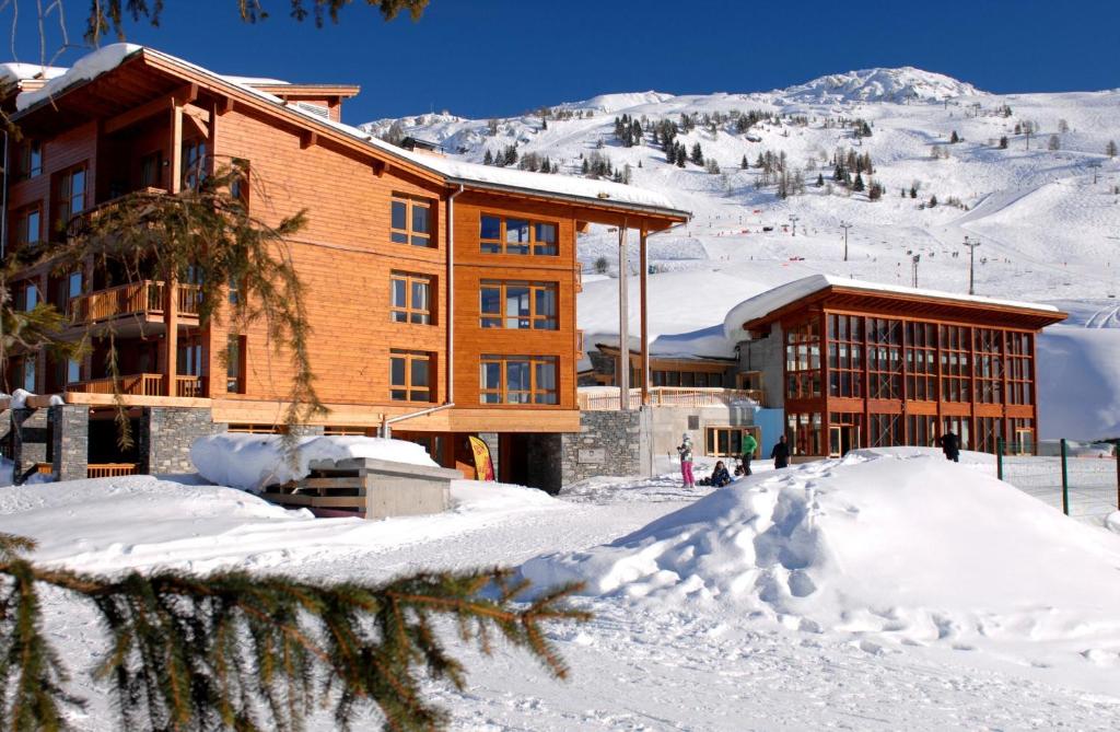 Appart'Hotel Prestige Odalys Eden зимой