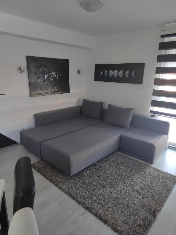 Posezení v ubytování Apartment Triangle
