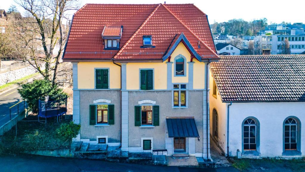 Budova, kde se apartmán nachází