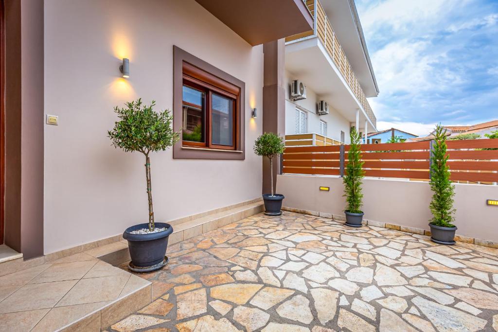 Balkón nebo terasa v ubytování Casa Di Armyra - Ipsos Beach