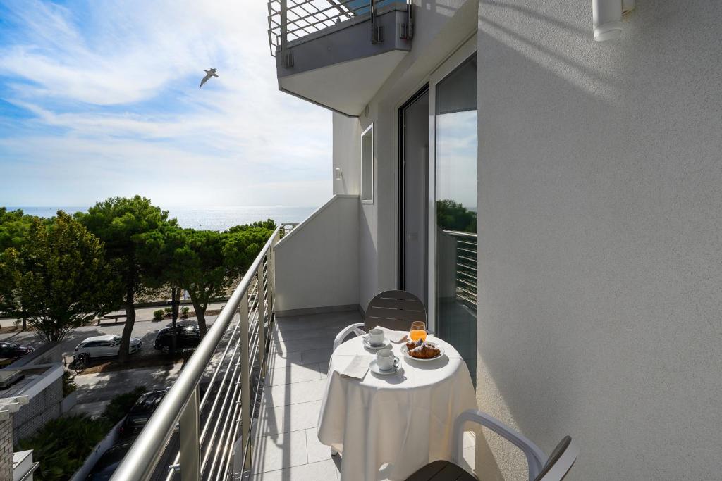 Balkón nebo terasa v ubytování Grand Hotel Playa