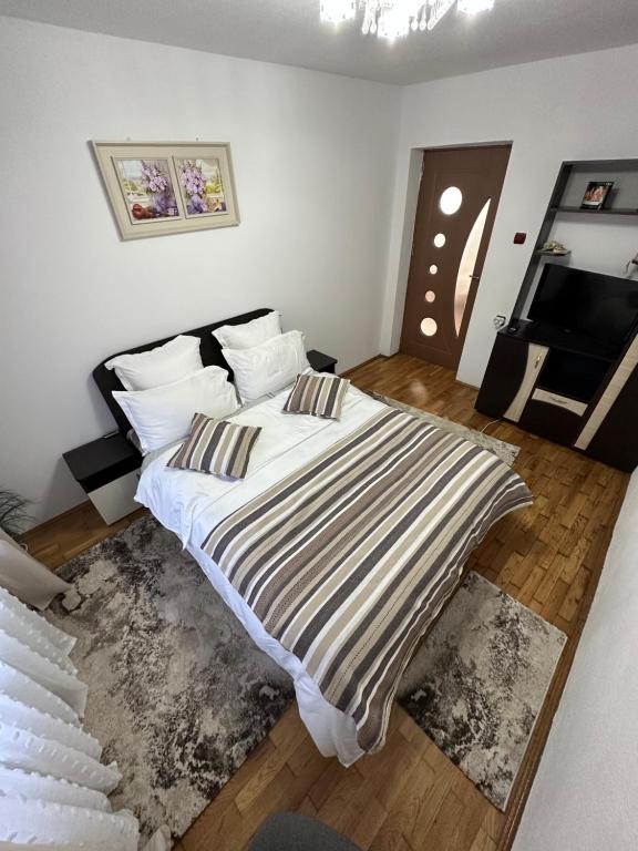 Postel nebo postele na pokoji v ubytování Casa Ella Maldaresti