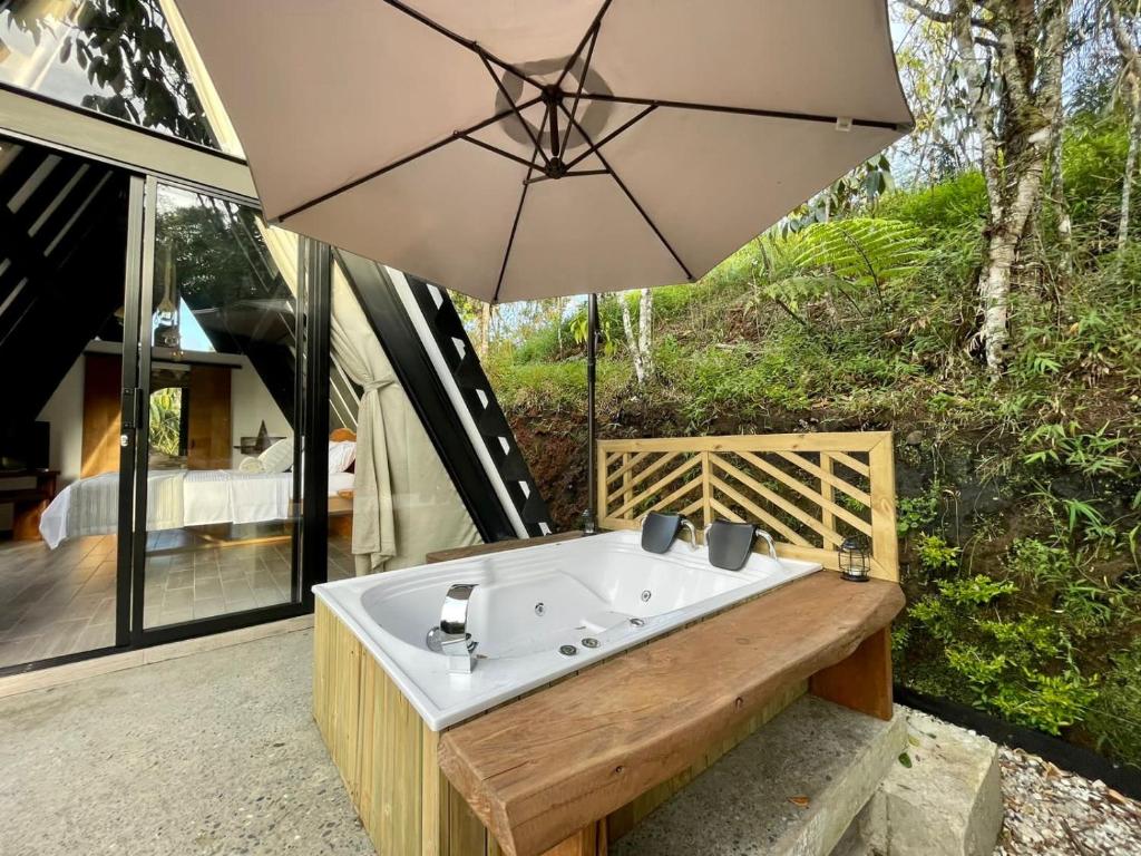 Ecoluxury Glamping - Habitación Doble Con Baño De Spa