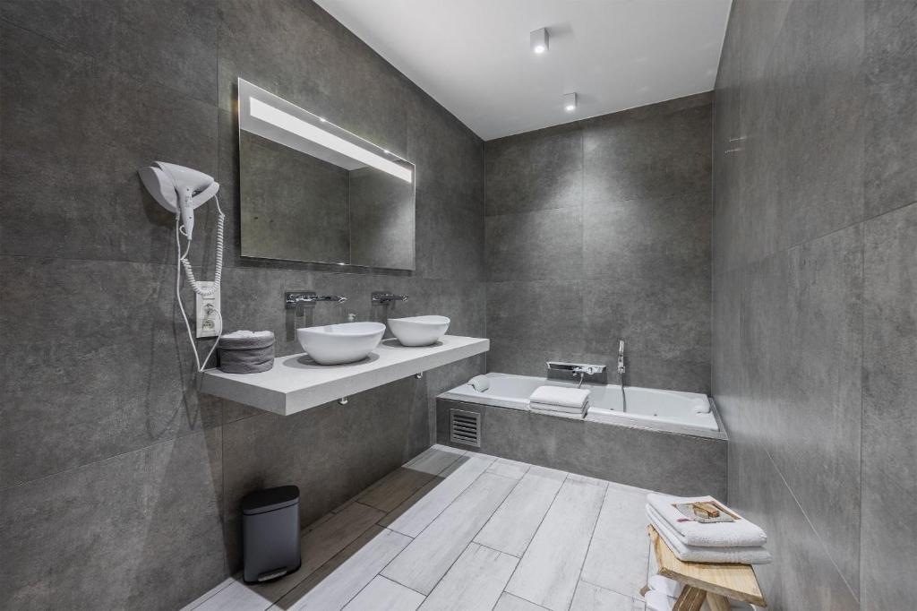 Koupelna v ubytování Villa Blue Garden B&B Vlaamse Ardennen nabij Pairi Daiza