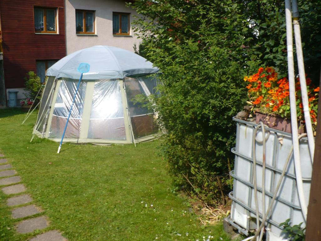 Ogród w obiekcie Ubytování Zmatlíková