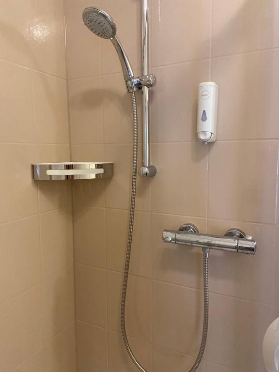 Koupelna v ubytování Zweytick Gästezimmer Weingut