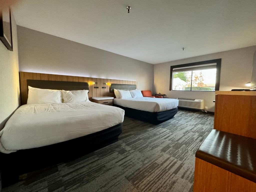 Postel nebo postele na pokoji v ubytování Modesto Hotel - Suite A