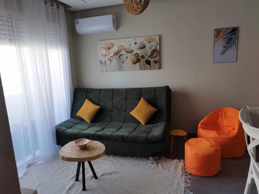 Posezení v ubytování Appartement Cosy