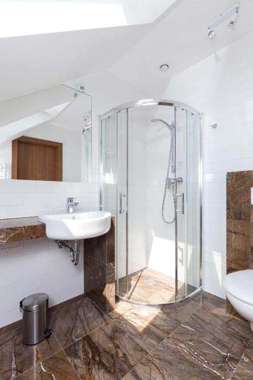 Kúpeľňa v ubytovaní Grottger Luxury Boutique Hotel City