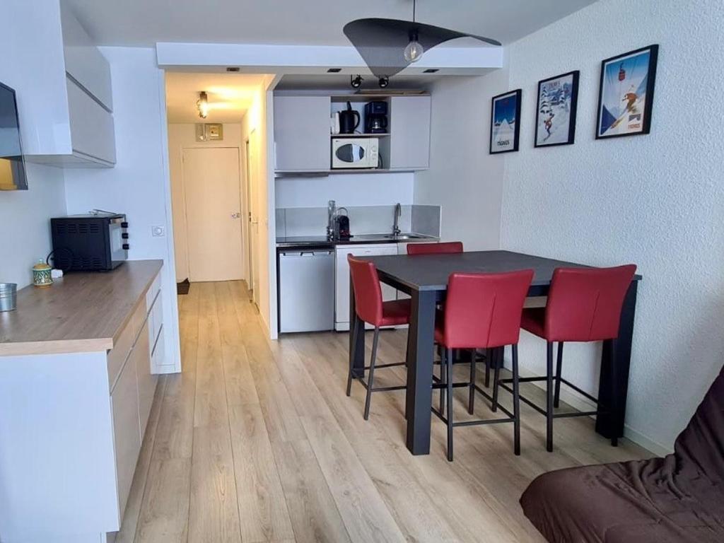Tignes - Appartement 2 pièces cabine, 6 pers, vue sur montagne