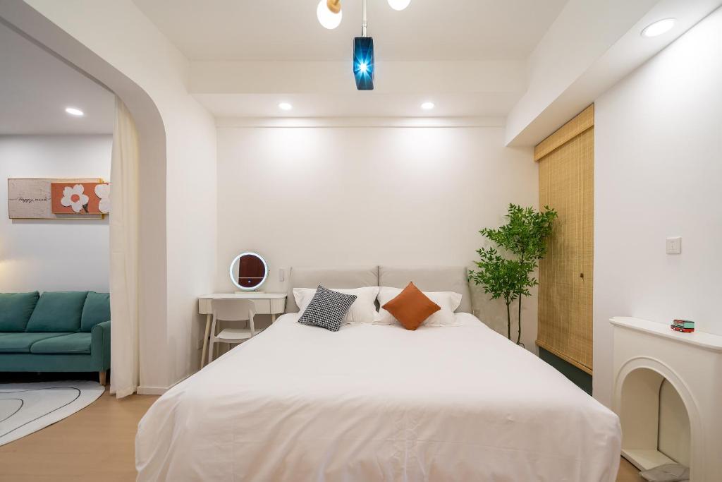 Letto o letti in una camera di Cloud Expo Apartment