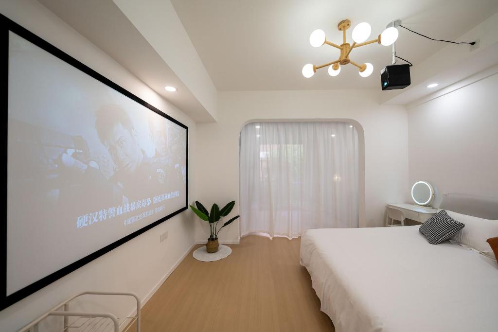 Letto o letti in una camera di Cloud Expo Apartment