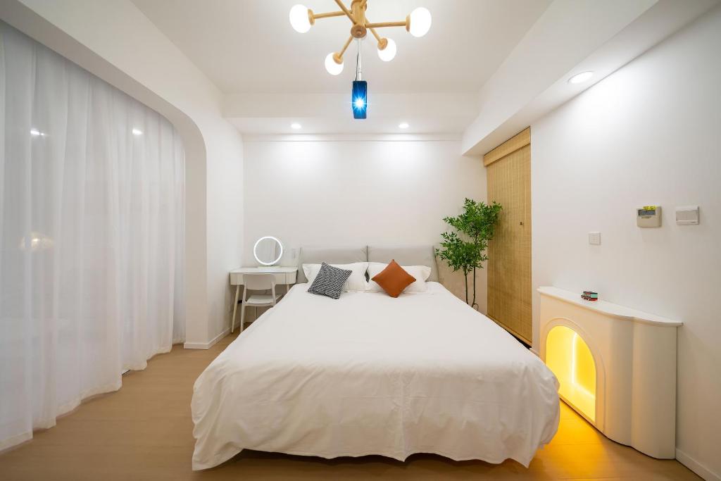 Letto o letti in una camera di Cloud Expo Apartment