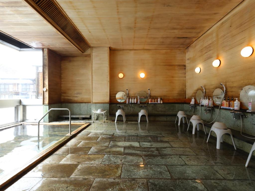 Restaurace v ubytování Fukeikan 風景館