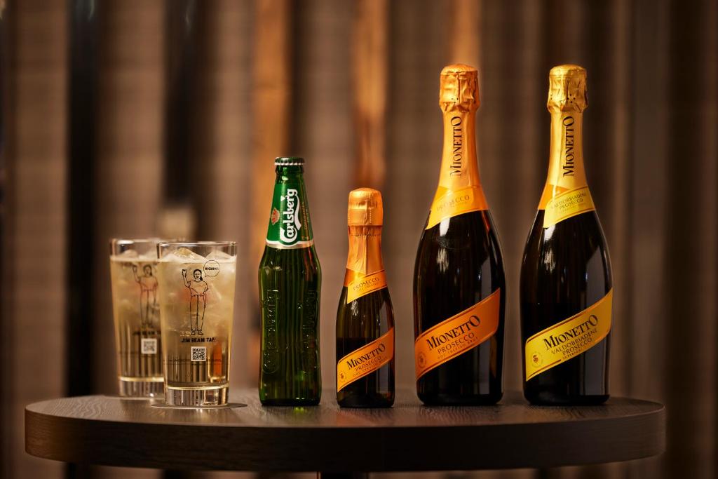 Nápoje v ubytování ALFIT HOTEL & BAR AKASAKA