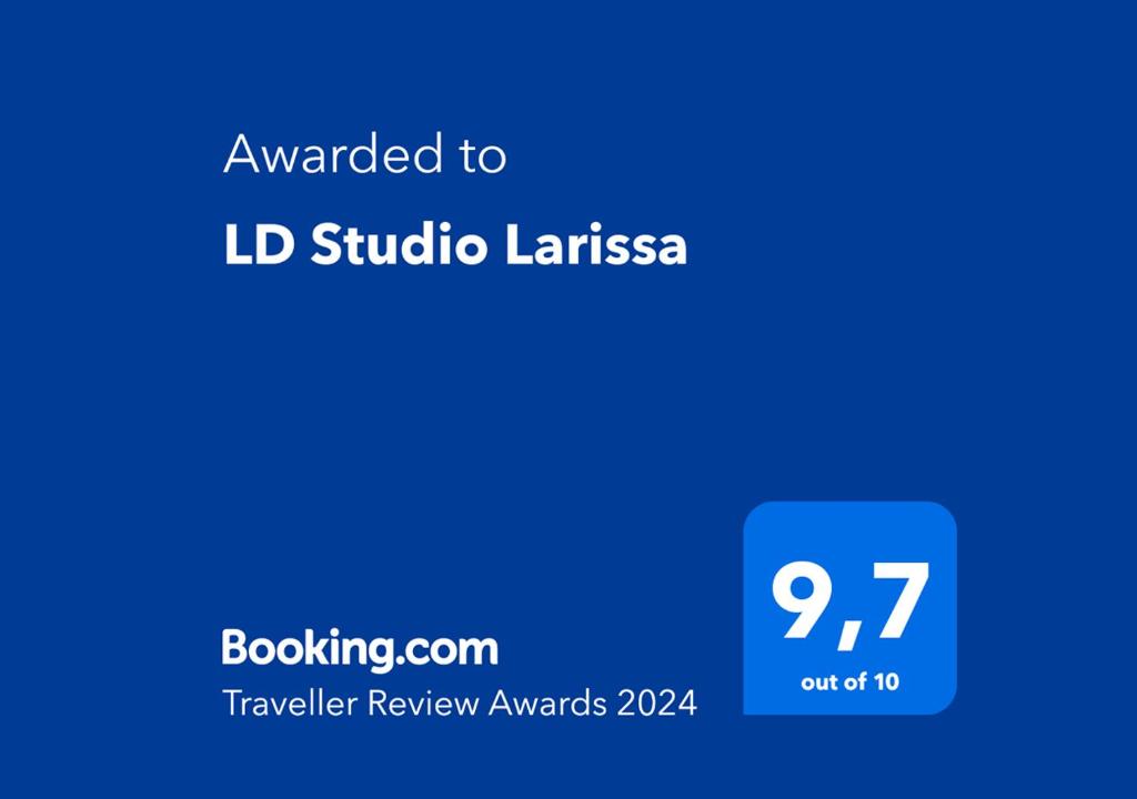 Certifikát, hodnocení, plakát nebo jiný dokument vystavený v ubytování LD Studio Larissa