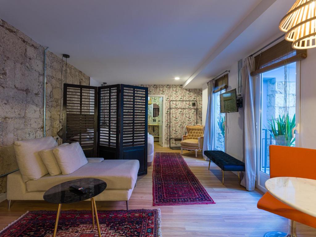 Posezení v ubytování Casa Sabai