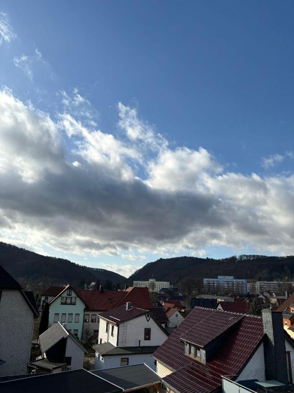 Nespecifikovaný výhled na hory nebo výhled na hory při pohledu z apartmánu