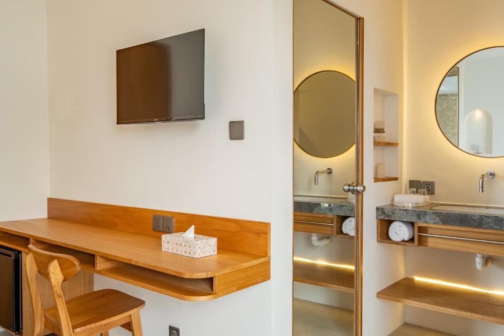 Koupelna v ubytování Mysa Boutique Hotel
