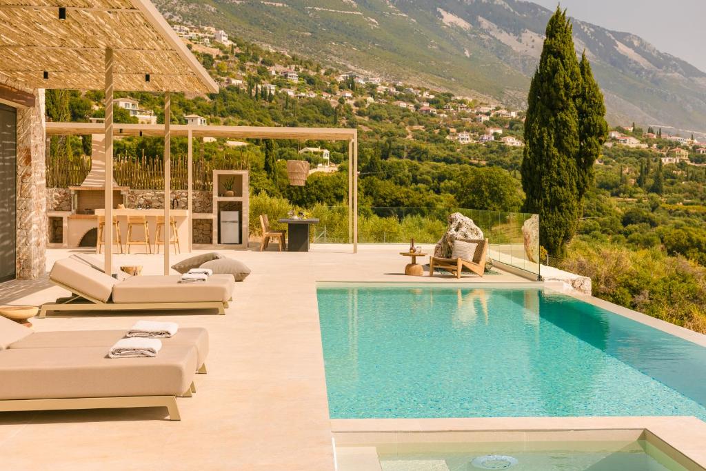 Bazén v ubytování Petra Tranquila Villa nebo v jeho okolí