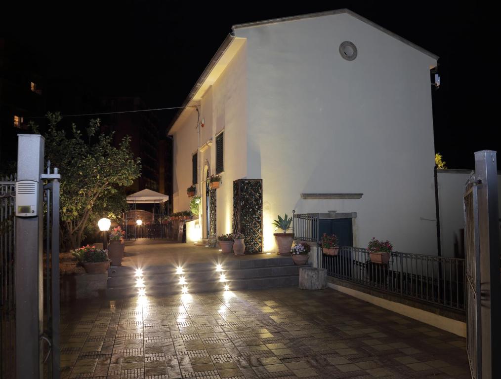 Budova, kde se bed and breakfast nachází