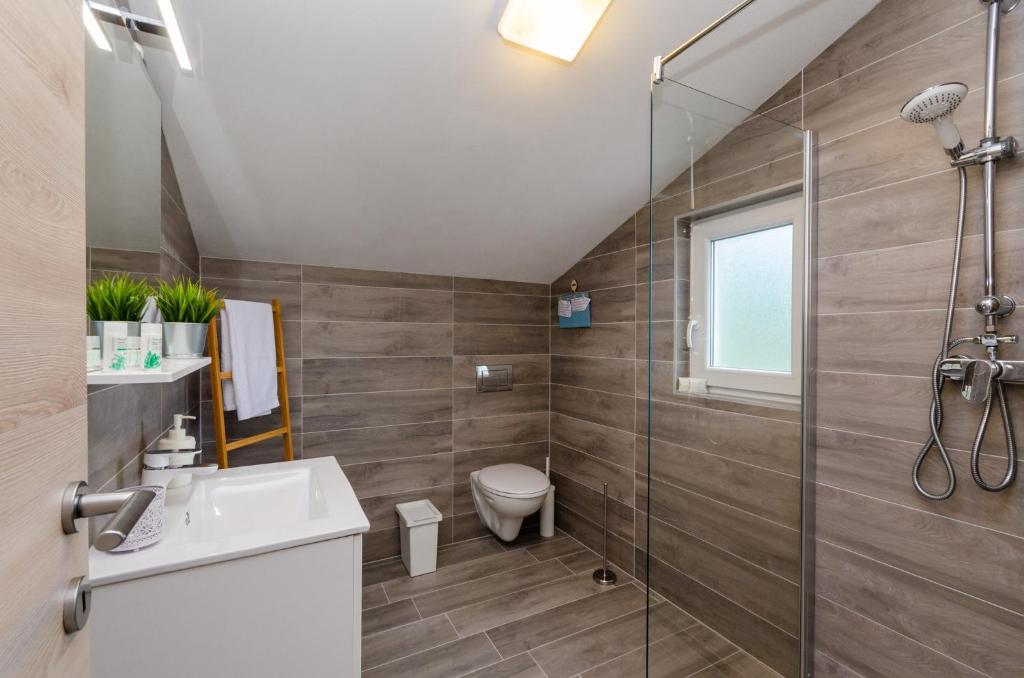 Kúpeľňa v ubytovaní VILLA ANDELIKA