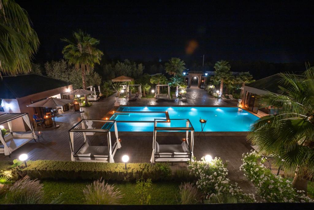 Bazén v ubytování Just V hotel & Spa nebo v jeho okolí