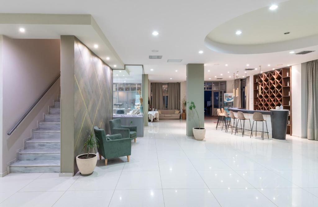 Vstupní hala nebo recepce v ubytování Gouves Bay by Omilos Hotels