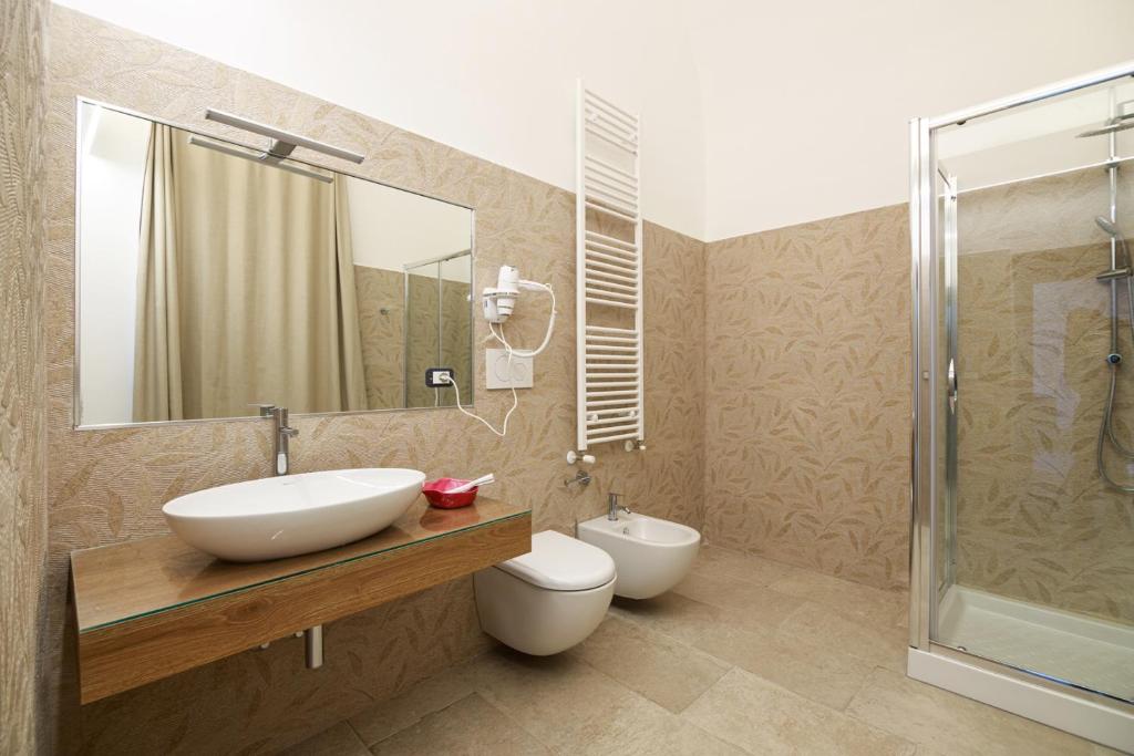 Koupelna v ubytování VILLA GENTILE RESORT E SPA