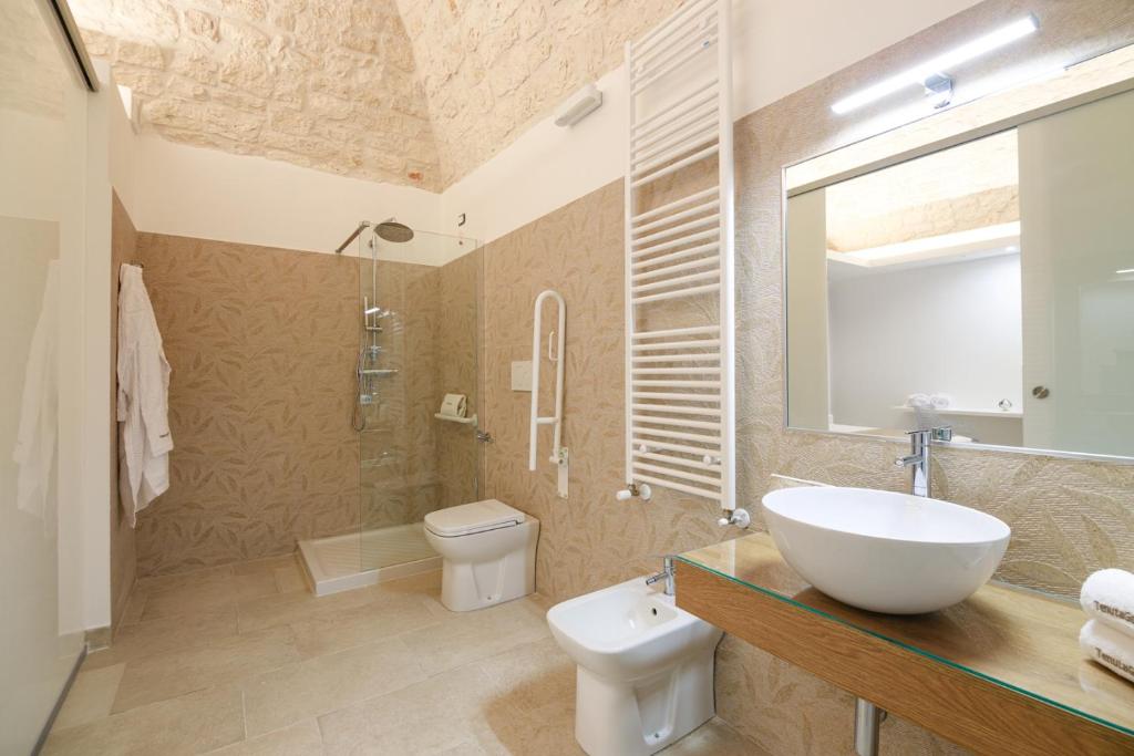 Koupelna v ubytování VILLA GENTILE RESORT E SPA