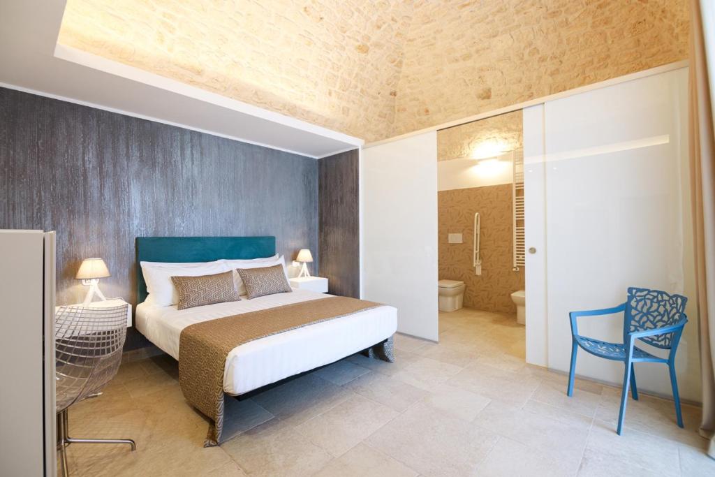 Postel nebo postele na pokoji v ubytování VILLA GENTILE RESORT E SPA