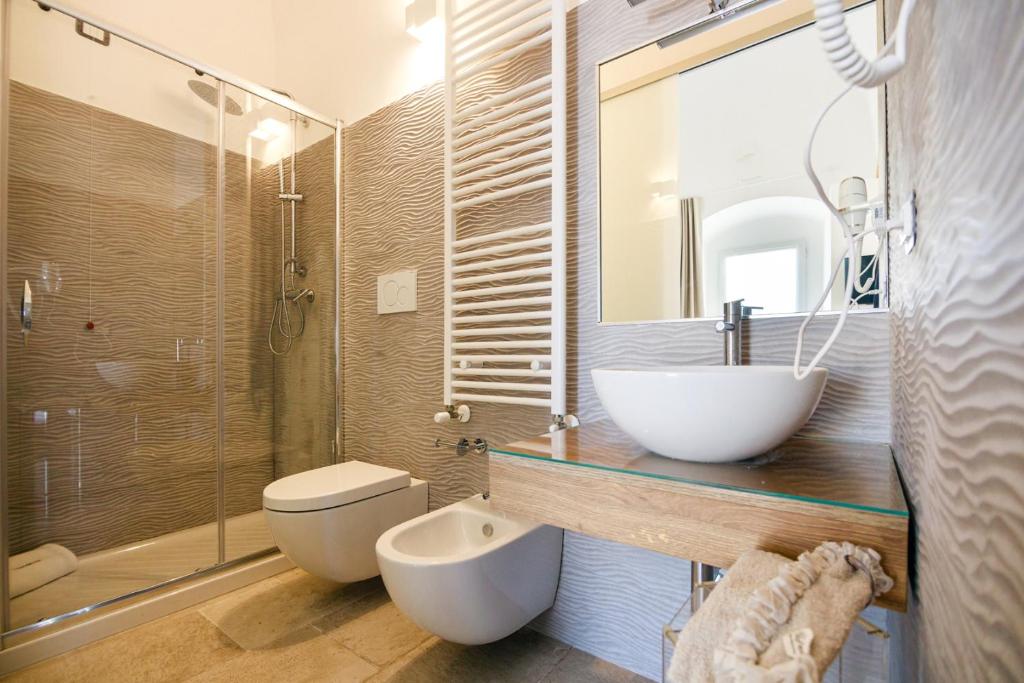 Koupelna v ubytování VILLA GENTILE RESORT E SPA