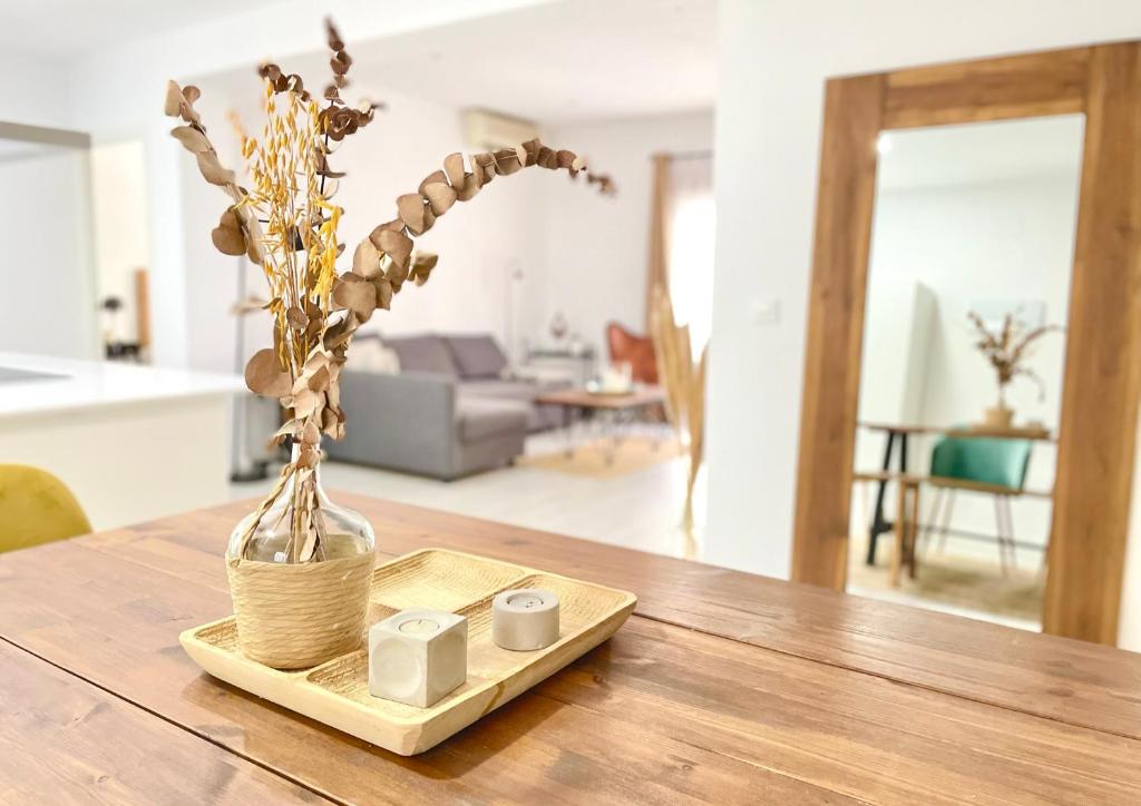 Posedenie v ubytovaní Elegante apartamento 6-8pax AV Palmera 3D 2B