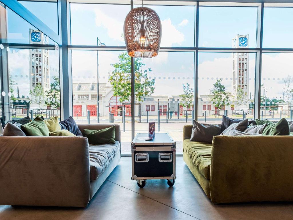 Posezení v ubytování ibis Styles Lens Centre Gare