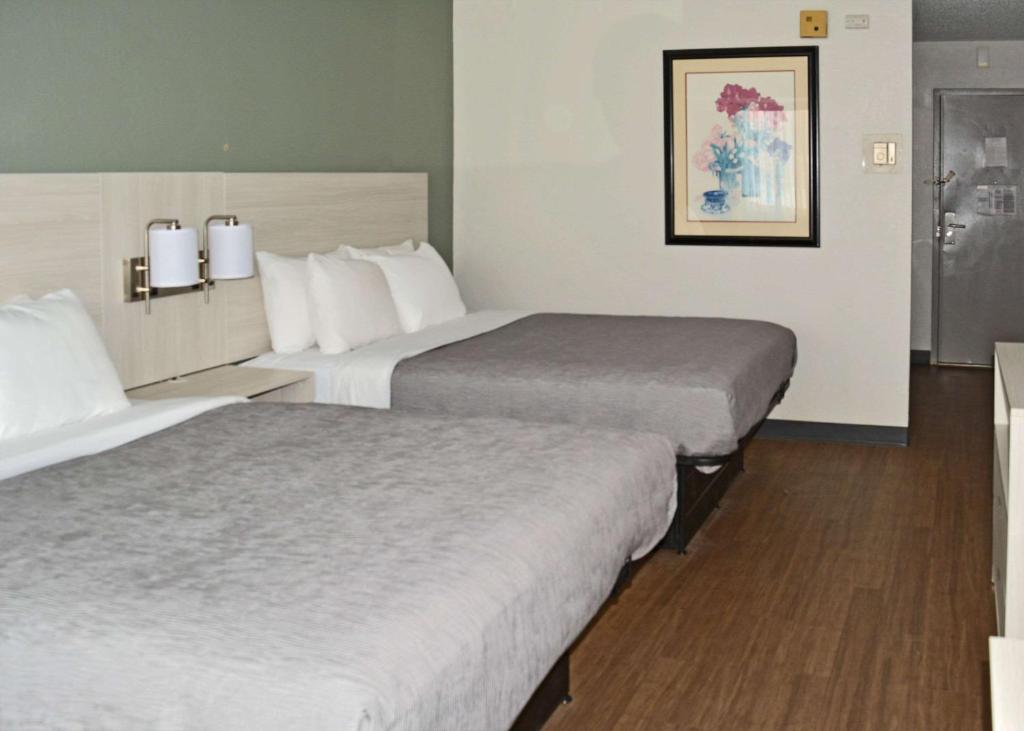 Postel nebo postele na pokoji v ubytování Quality Inn & Suites East Syracuse - Carrier Circle